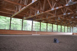 View to outside through GaleShield Slide--Up Screens