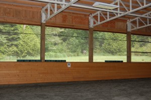 View through GaleShield Screens on Wacky Nut Farm arena