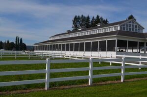 RIVER RUN RANCH ARENA with GaleShield Screens
