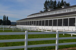 RIVER RUN RANCH ARENA with GaleShield Screens